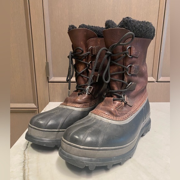 Sorel Caribou Boots, Men’s Size 12 - Picture 3 of 6